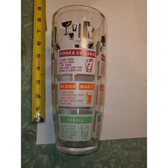 Vibrate  Cocktail Mixing Glass With Recipes - Picture 4 of 7